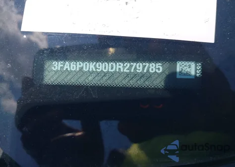 2013 Ford Fusion Titanium from USA, damaged, VIN 3FA6P0K90DR279785